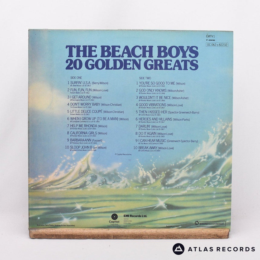 The Beach Boys - 20 Golden Greats - LP Vinyl Record - VG+/EX
