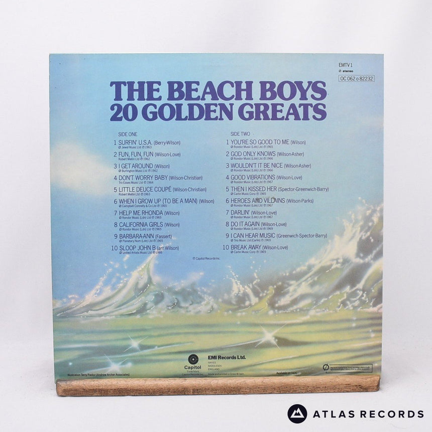 The Beach Boys - 20 Golden Greats - LP Vinyl Record - EX/EX