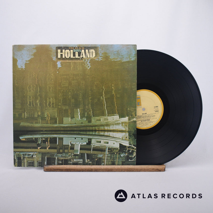 The Beach Boys Holland LP Vinyl Record - Front Cover & Record
