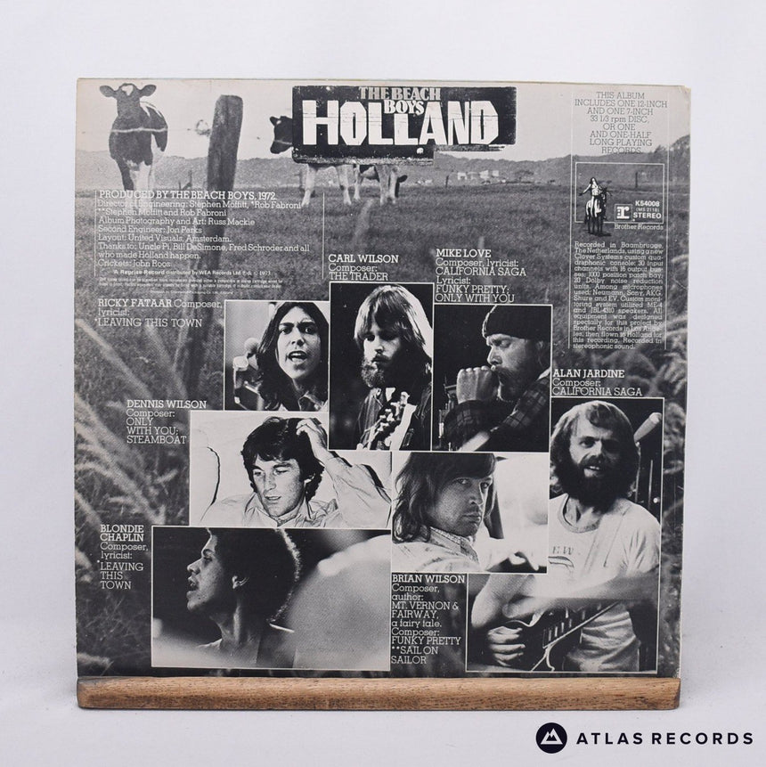 The Beach Boys - Holland - No 7' A3 B4 LP Vinyl Record - EX/EX