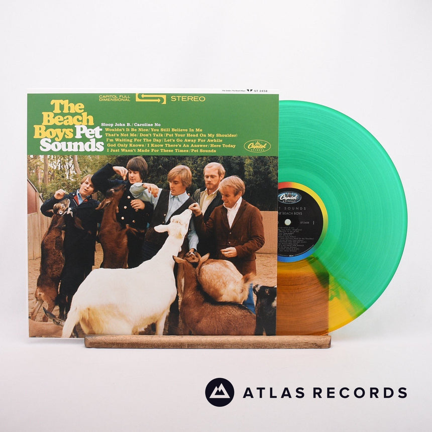 The Beach Boys Pet Sounds LP Vinyl Record - Front Cover & Record