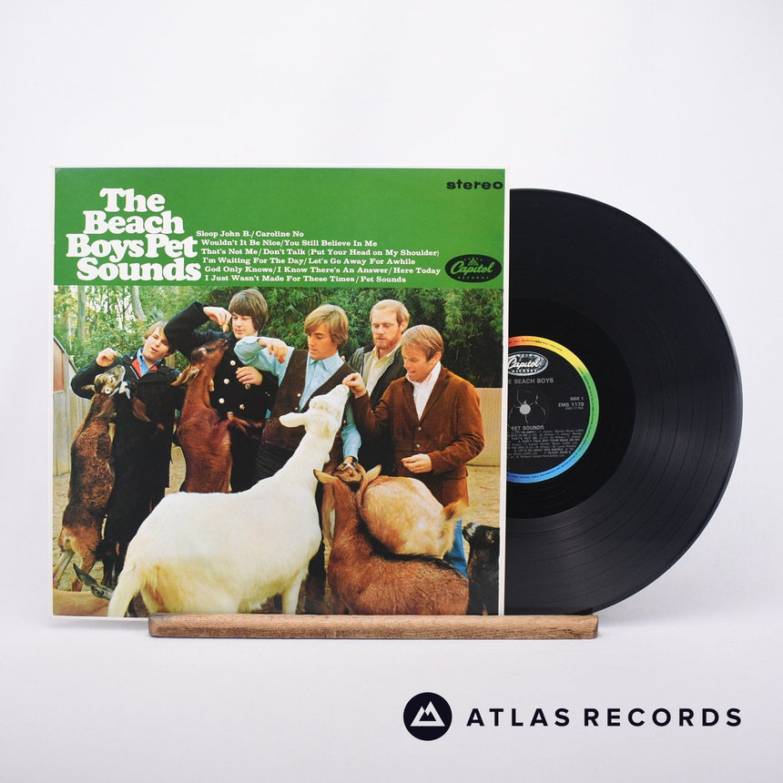 The Beach Boys Pet Sounds LP Vinyl Record - Front Cover & Record