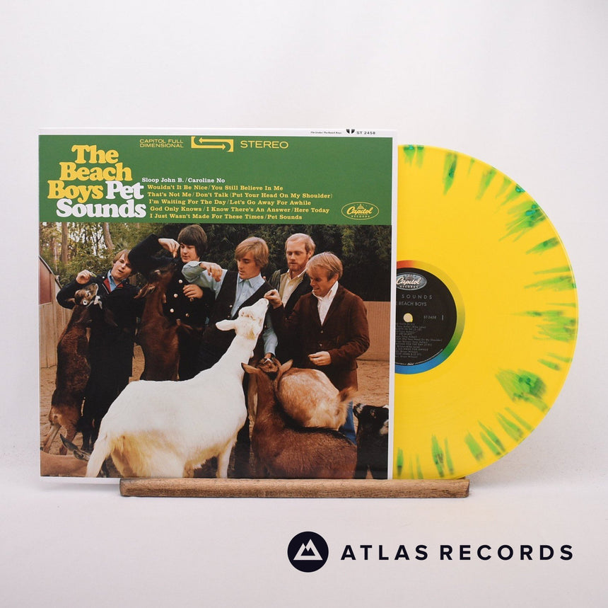 The Beach Boys Pet Sounds LP Vinyl Record - Front Cover & Record