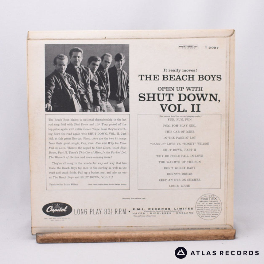The Beach Boys - Shut Down Volume 2 - Mono -1 -1 LP Vinyl Record - EX/VG+