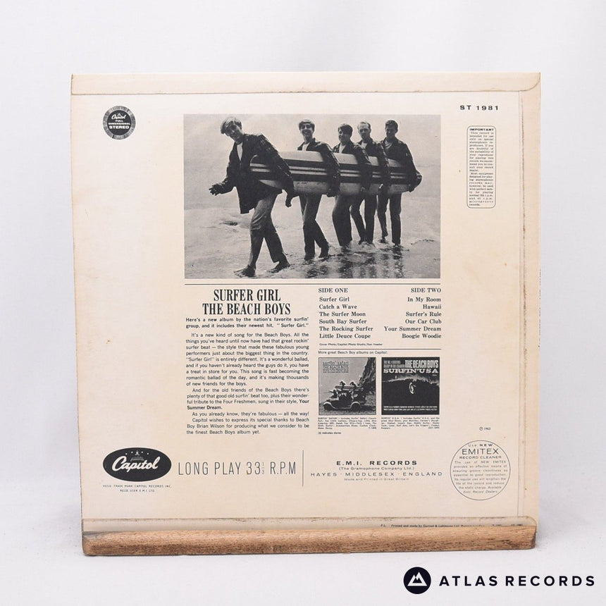 The Beach Boys - Surfer Girl - A9 LP Vinyl Record - EX/EX