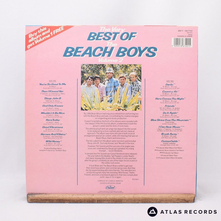 The Beach Boys - The Very Best Of The Beach Boys - LP Vinyl Record - EX/EX