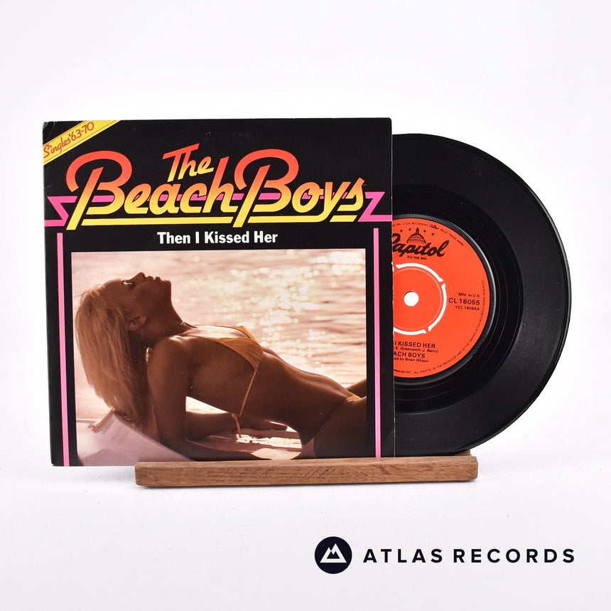 The Beach Boys Then I Kissed Her 7" Vinyl Record - Front Cover & Record