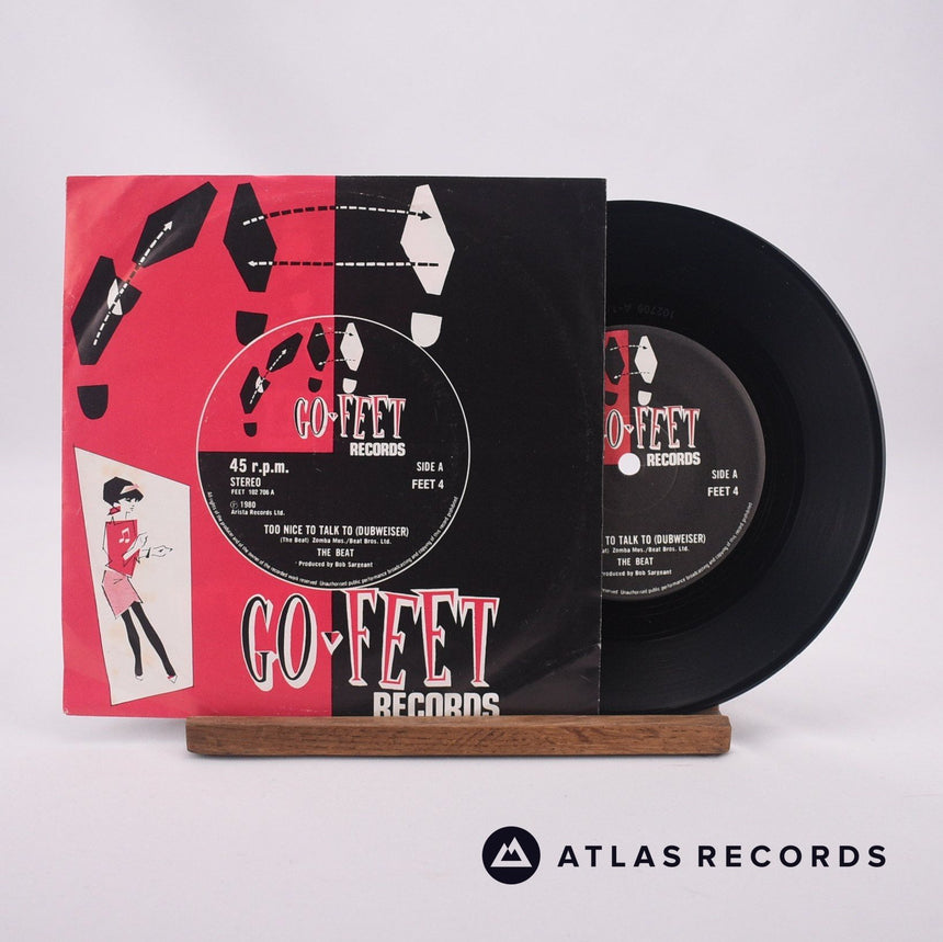 The Beat Too Nice To Talk To 7" Vinyl Record - Front Cover & Record