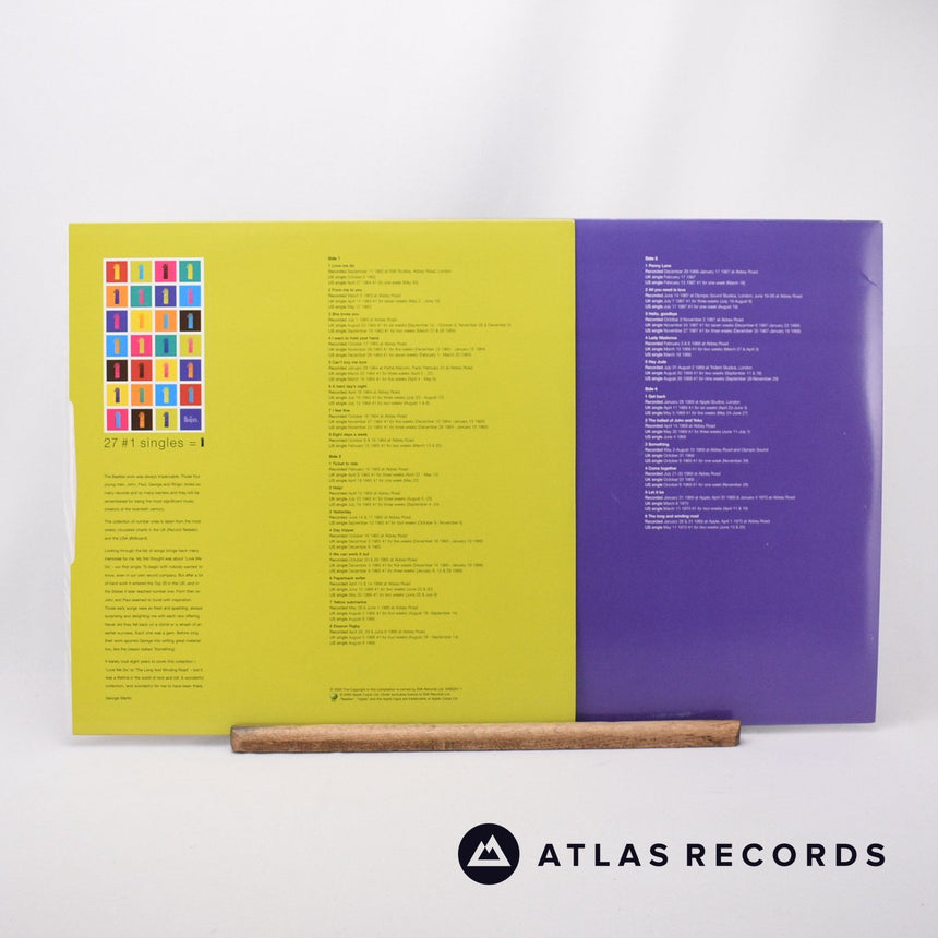 The Beatles - 1 - Inserts A-01 B-01 A-02 B-01 2 x LP Vinyl Record - VG+/VG+