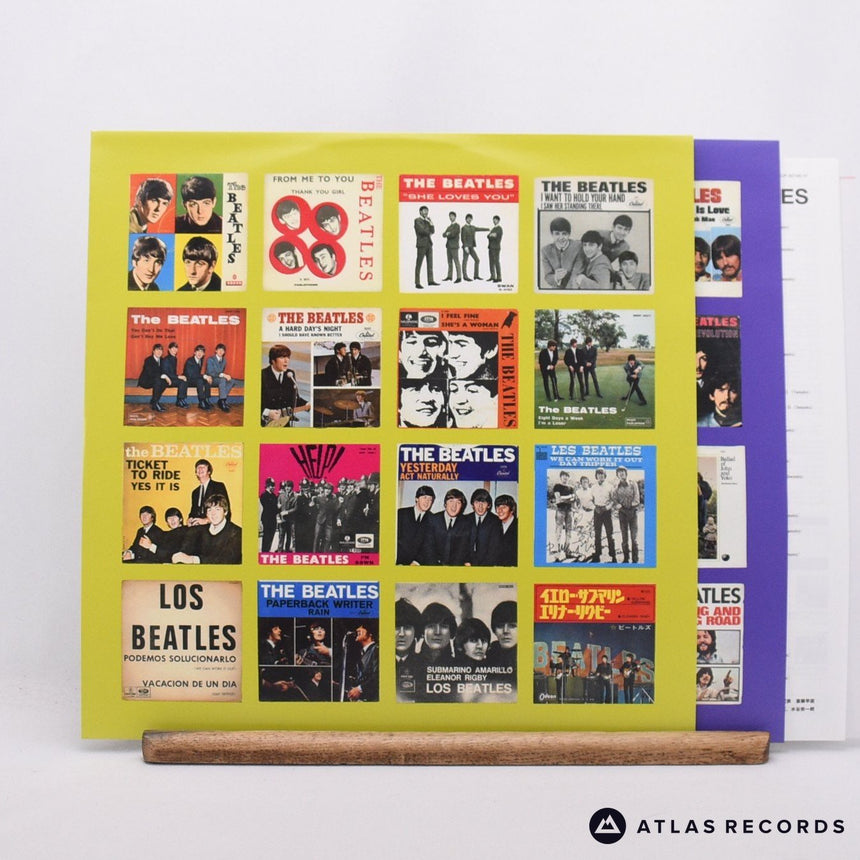 The Beatles - 1 - 4 Inserts Lyric Sheet 2 x LP Vinyl Record - EX/EX
