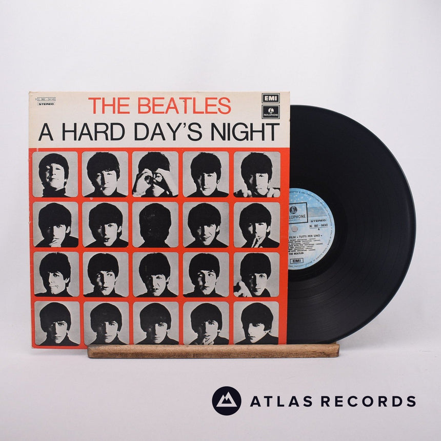 The Beatles A Hard Day's Night LP Vinyl Record - Front Cover & Record