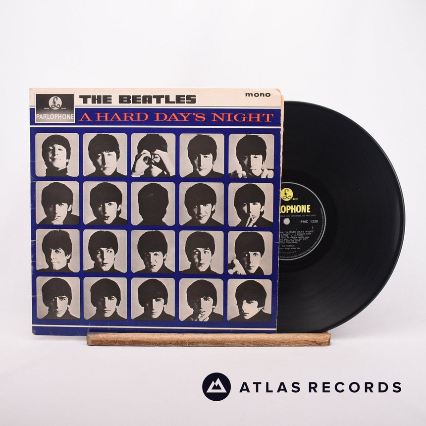 The Beatles A Hard Day's Night LP Vinyl Record - Front Cover & Record