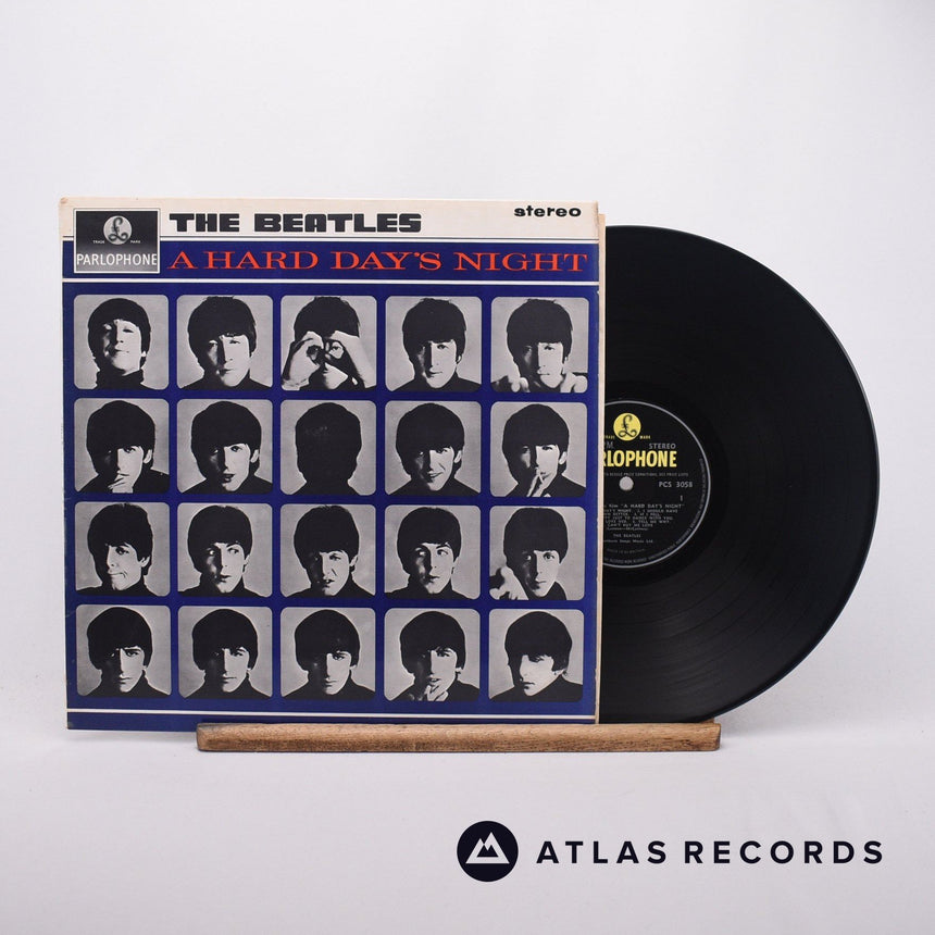 The Beatles A Hard Day's Night LP Vinyl Record - Front Cover & Record