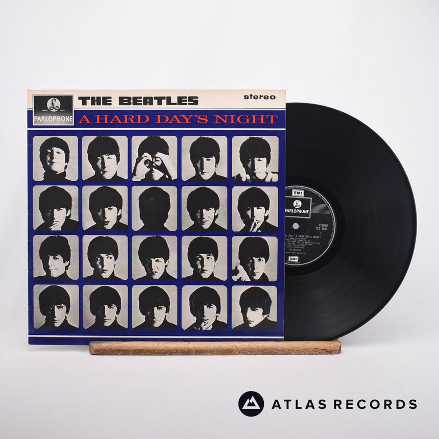 The Beatles A Hard Day's Night LP Vinyl Record - Front Cover & Record