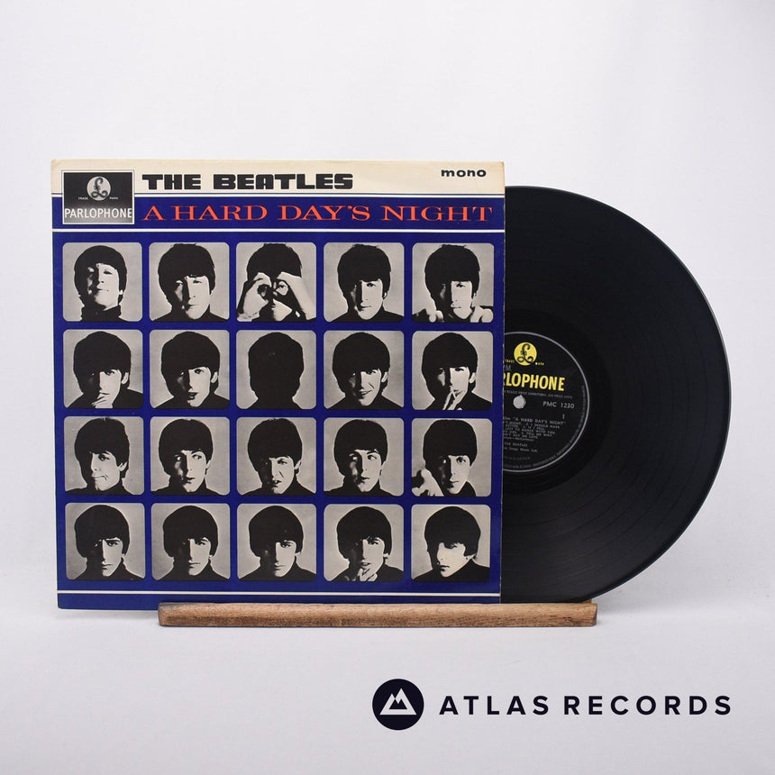 The Beatles A Hard Day's Night LP Vinyl Record - Front Cover & Record