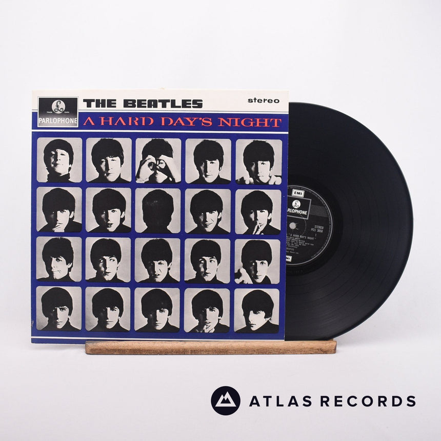 The Beatles A Hard Day's Night LP Vinyl Record - Front Cover & Record