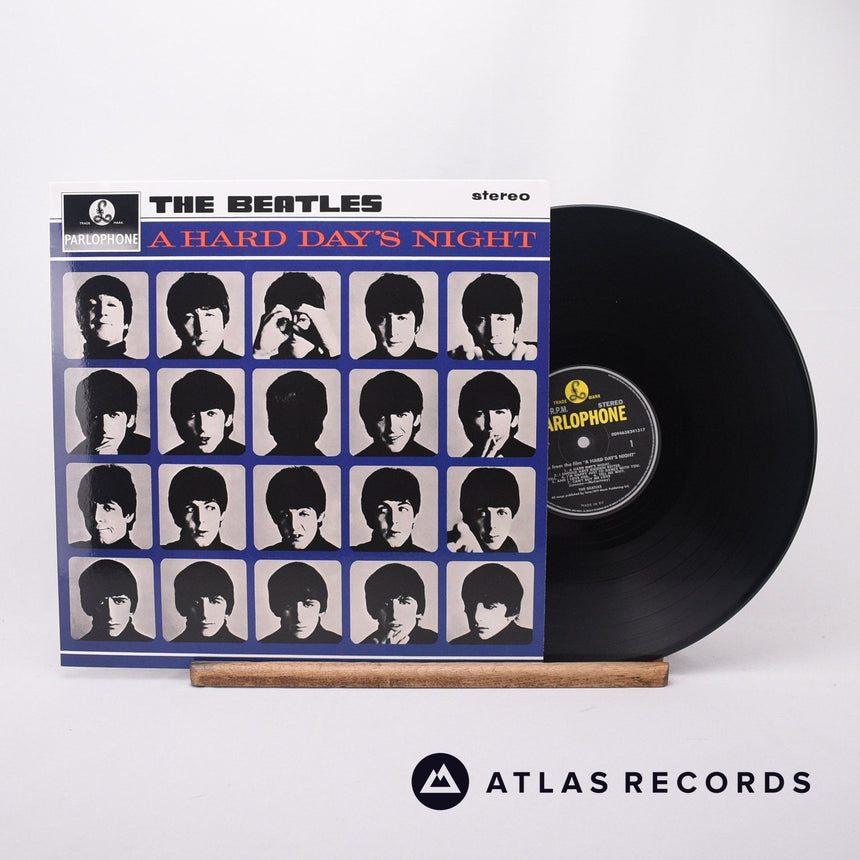 The Beatles A Hard Day's Night LP Vinyl Record - Front Cover & Record