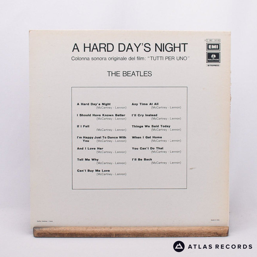 The Beatles - A Hard Day's Night - Reissue Stereo Italy LP Vinyl Record - EX/EX