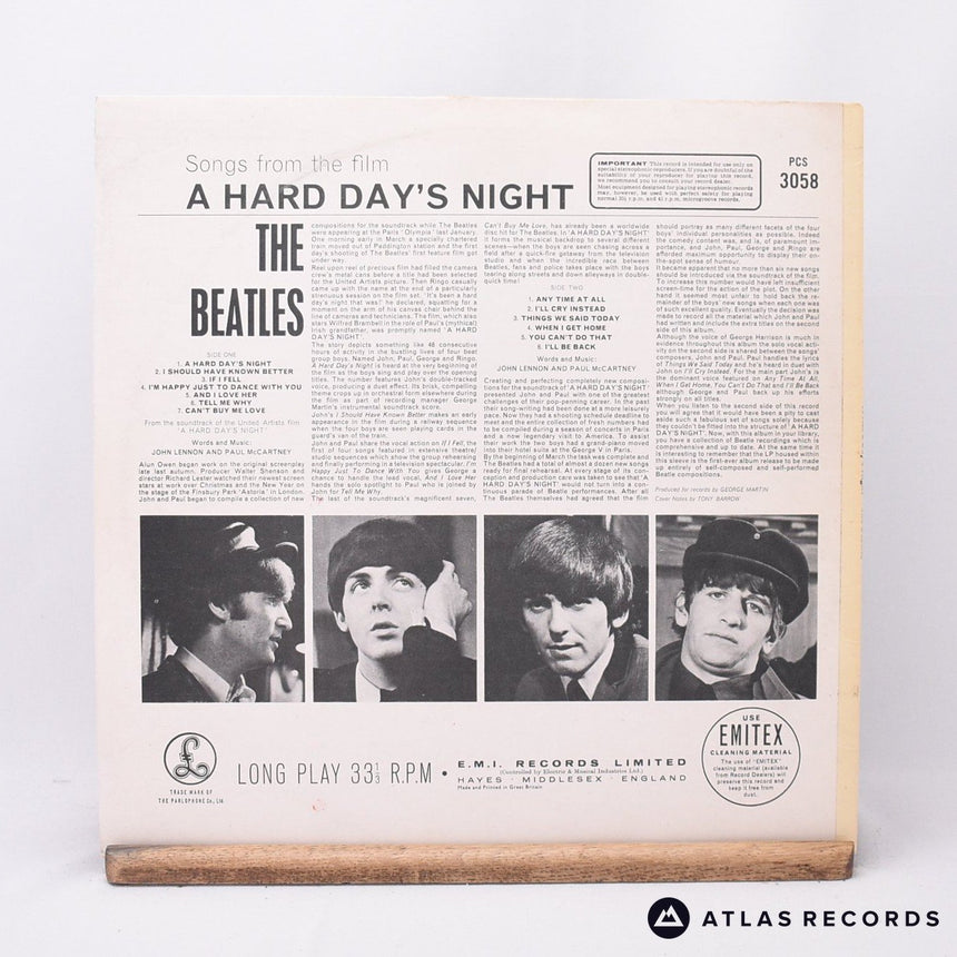The Beatles - A Hard Day's Night - Reissue Stereo LP Vinyl Record - VG+/EX