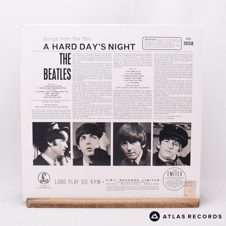The Beatles - A Hard Day's Night - Reissue Remastered LP Vinyl Record - NM/NM