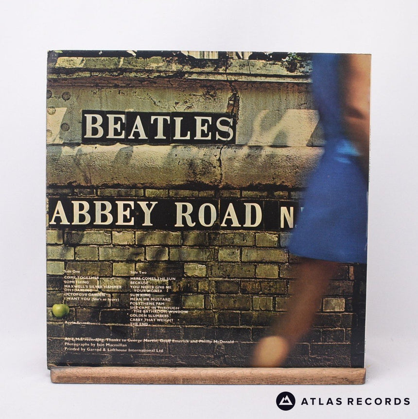 The Beatles - Abbey Road - Misaligned Apple 49 50 LP Vinyl Record - EX/VG+