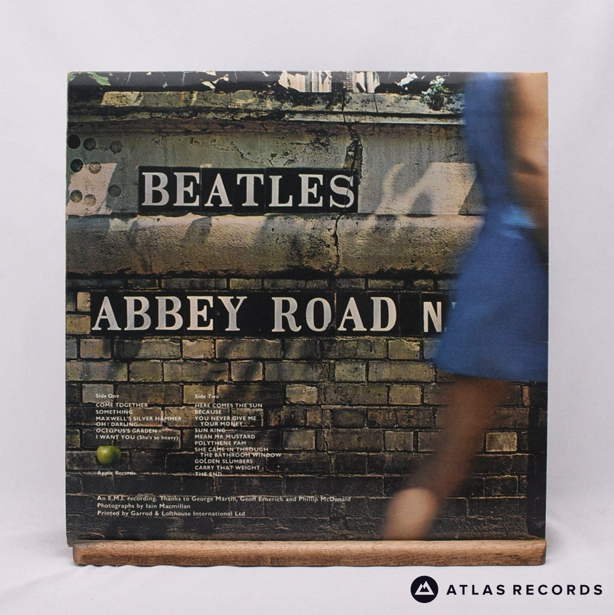 The Beatles - Abbey Road - Reissue French LP Vinyl Record - EX/VG+