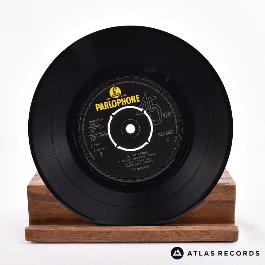 The Beatles - All My Loving - Mono Repress 7" EP Vinyl Record - EX/EX