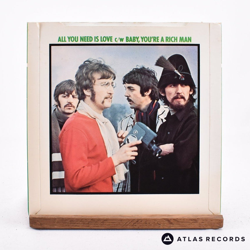 The Beatles - All You Need Is Love - 7" Vinyl Record - VG+/VG+