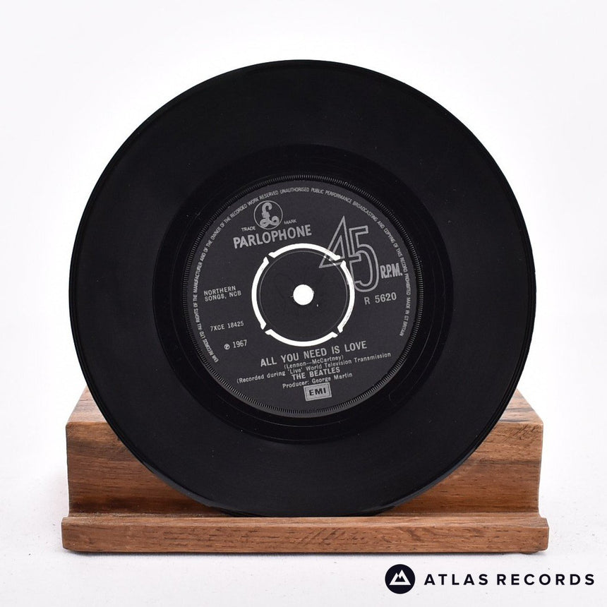 The Beatles - All You Need Is Love - 7" Vinyl Record - VG+/VG+