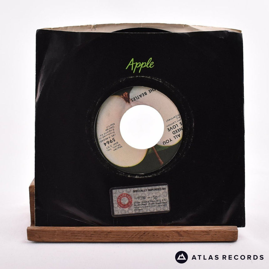 The Beatles - Baby, You're A Rich Man - 7" Vinyl Record - VG+/EX