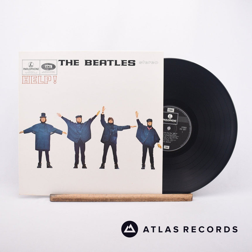 The Beatles Help! LP Vinyl Record - Front Cover & Record