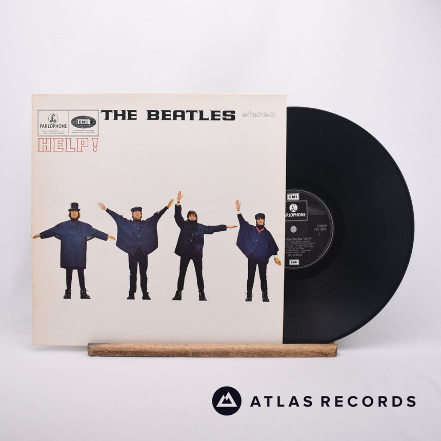 The Beatles Help! LP Vinyl Record - Front Cover & Record