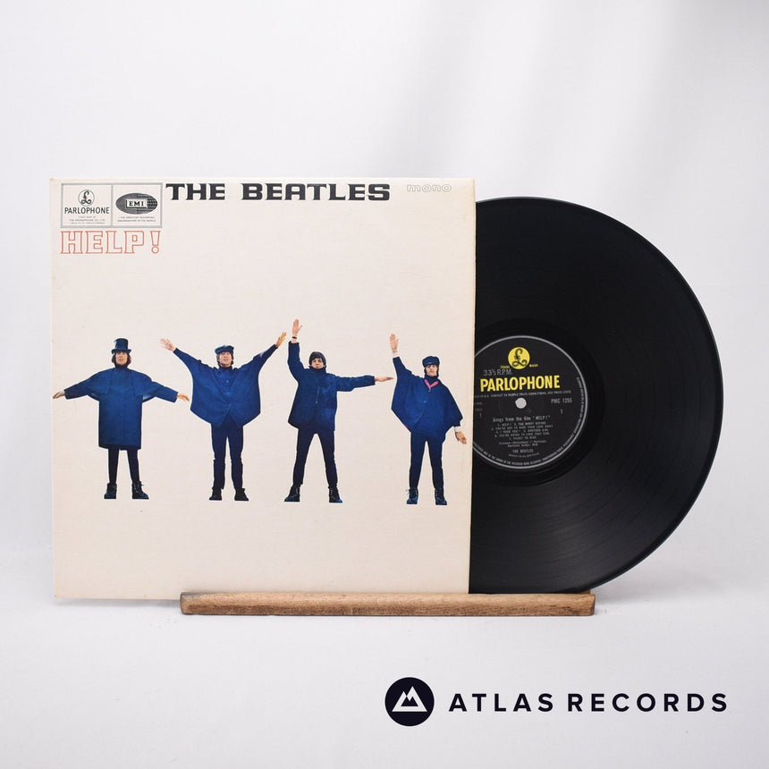 The Beatles Help! LP Vinyl Record - Front Cover & Record