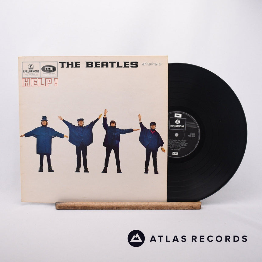 The Beatles Help! LP Vinyl Record - Front Cover & Record