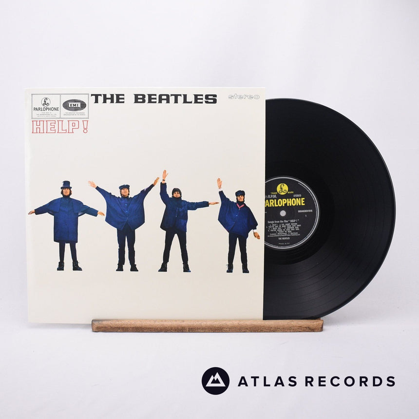 The Beatles Help! LP Vinyl Record - Front Cover & Record