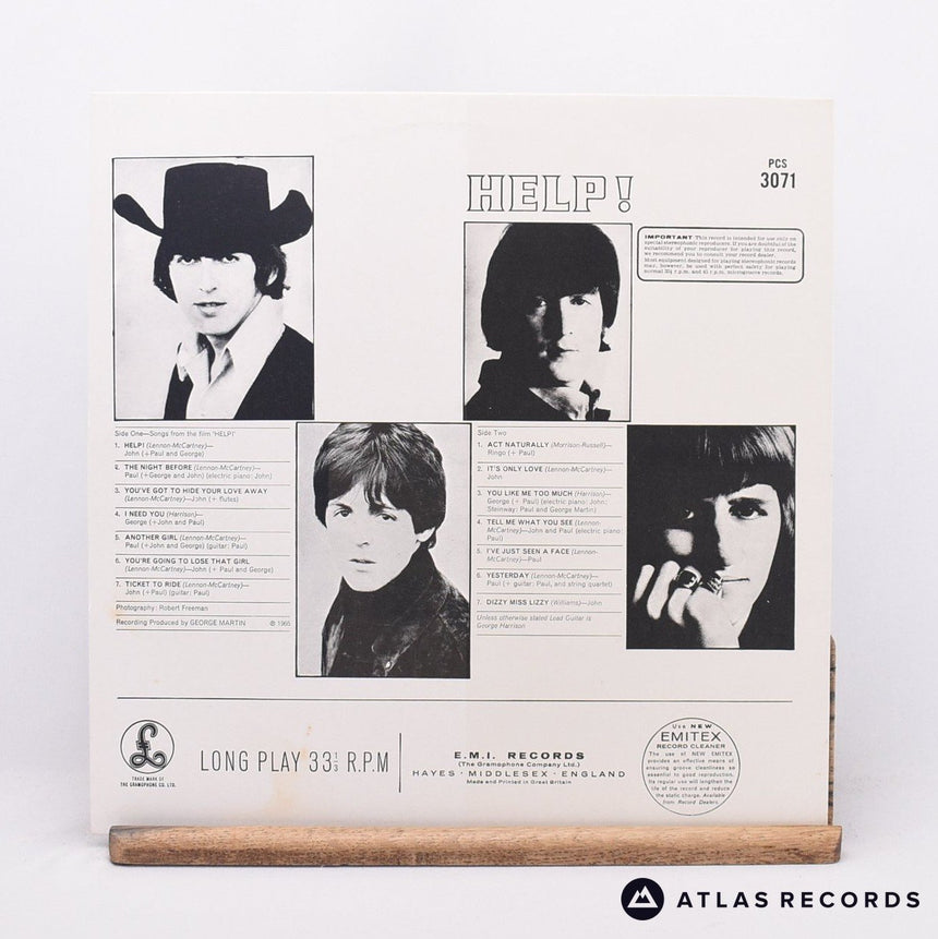The Beatles - Help! - Htm Reissue Stereo -4 -4 LP Vinyl Record - EX/EX