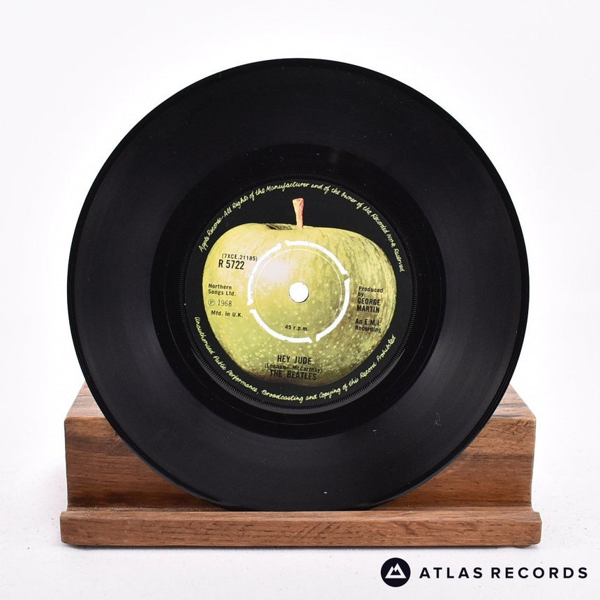 The Beatles - Hey Jude - Mono Reissue 7" Vinyl Record - VG+/VG+