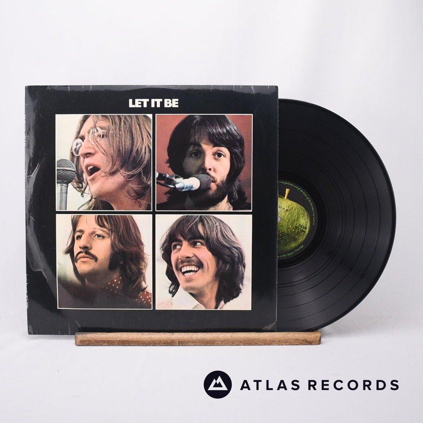 The Beatles Let It Be LP Vinyl Record - Front Cover & Record