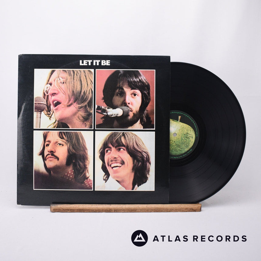 The Beatles - Let It Be - Reissue Portuguese LP Vinyl Record - VG+/EX
