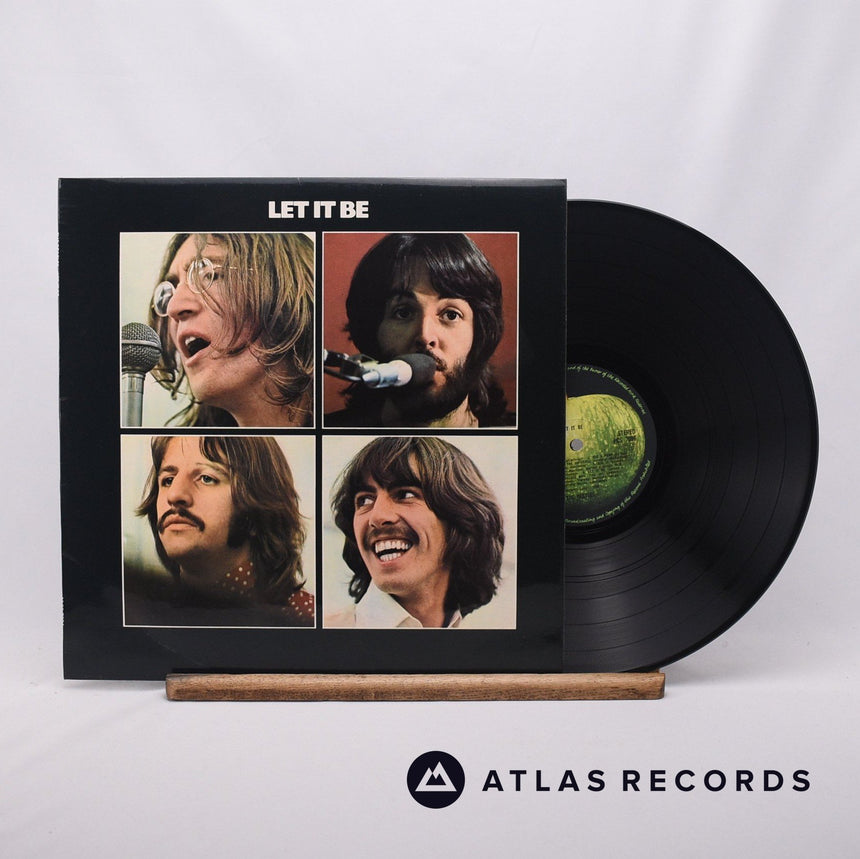 The Beatles Let It Be LP Vinyl Record - Front Cover & Record