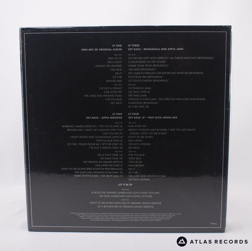 The Beatles - Let It Be - 4 x LP + 12" Box Set Vinyl Record