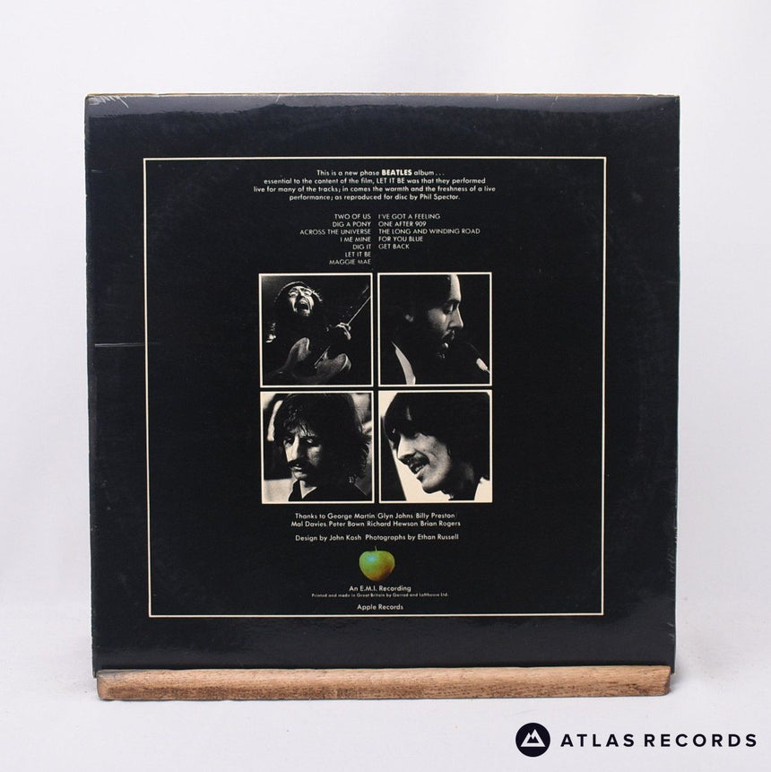 The Beatles - Let It Be - Repress Stereo LP Vinyl Record - VG/EX