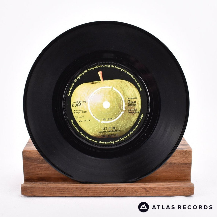 The Beatles - Let It Be - Reissue 7" Vinyl Record - EX/VG+