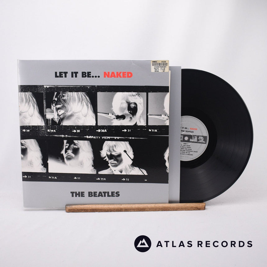 The Beatles Let It Be... Naked LP + 7" Vinyl Record - Front Cover & Record