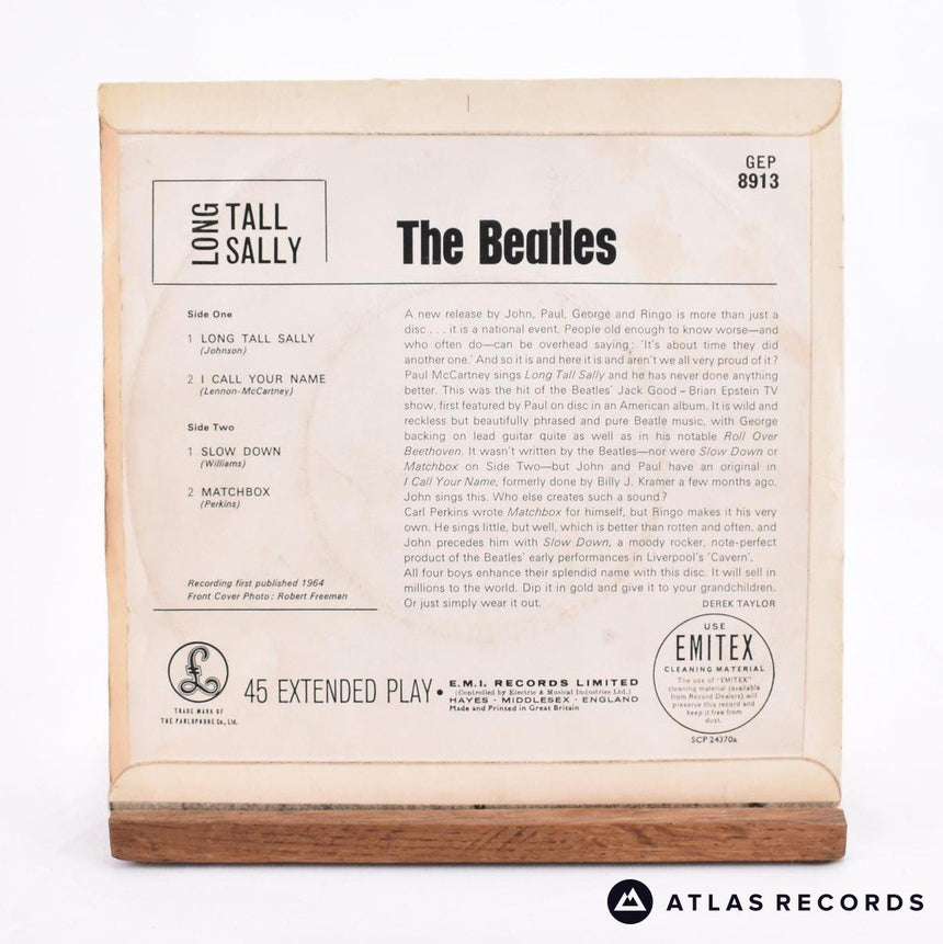 The Beatles - Long Tall Sally - Mono 7" EP Vinyl Record - VG+/VG+