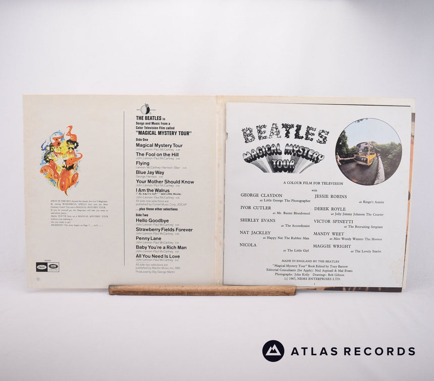 The Beatles - Magical Mystery Tour - Integral Booklet LP Vinyl Record - VG+/EX