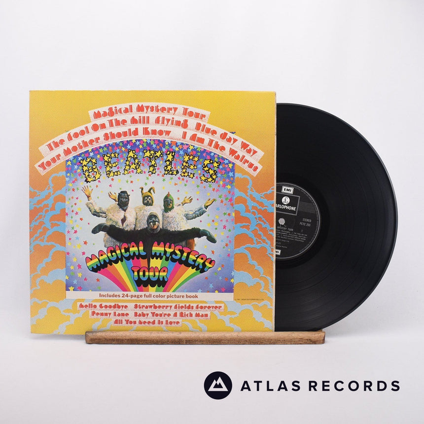 The Beatles Magical Mystery Tour LP Vinyl Record - Front Cover & Record