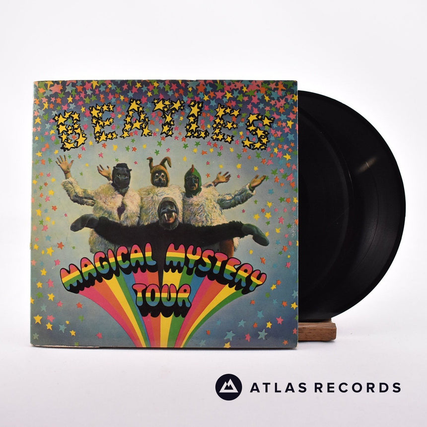 The Beatles Magical Mystery Tour 2 x 7" Vinyl Record - Front Cover & Record