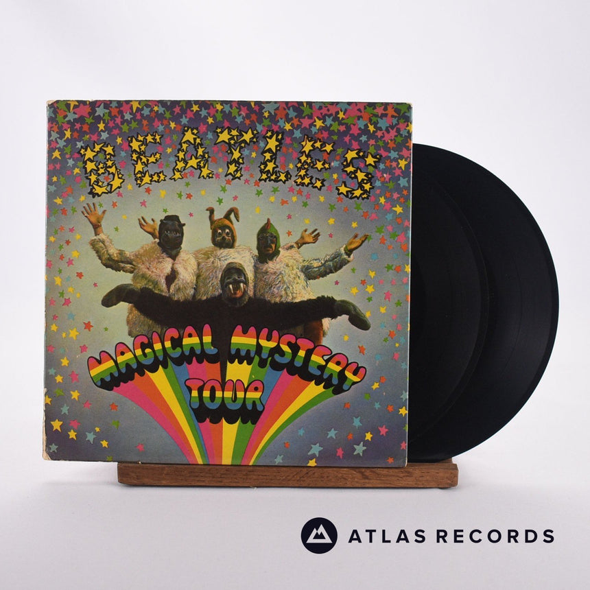 The Beatles Magical Mystery Tour 2 x 7" Vinyl Record - Front Cover & Record