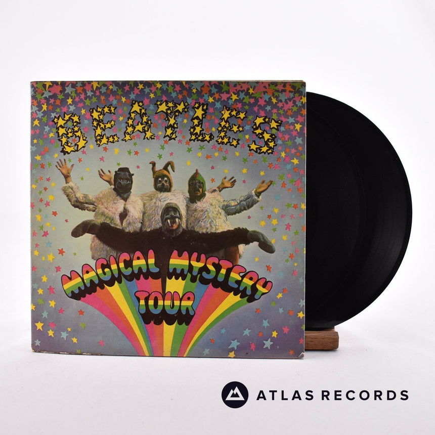 The Beatles Magical Mystery Tour 2 x 7" Vinyl Record - Front Cover & Record